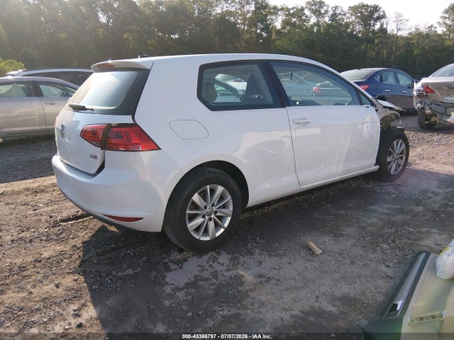 Aukcja sprzedaży 2015 Volkswagen Golf Tsi S 2-door, vin: 3VW917AUXFM055461, numer aukcji: 45366797