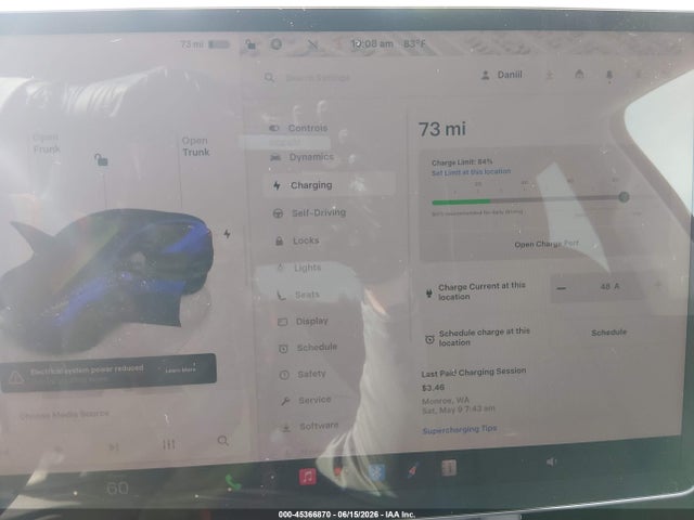 Aukcja sprzedaży 2022 Tesla Model Y Long Range Dual Motor All-wheel Drive, vin: 7SAYGDEE2NF558941, numer aukcji: 45366870