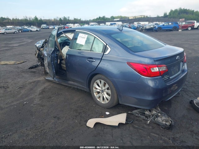 2017 Subaru Legacy 2.5i Premium მანქანა იყიდება აუქციონზე, vin: 4S3BNAF65H3028348, აუქციონის ნომერი: 45366885