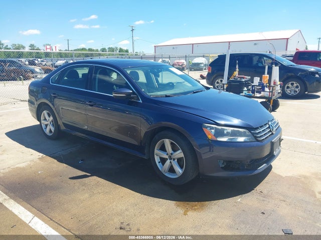 2013 Volkswagen Passat 2.0l Tdi Se მანქანა იყიდება აუქციონზე, vin: 1VWBN7A39DC000091, აუქციონის ნომერი: 45366905