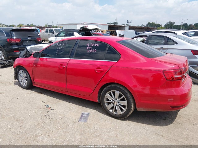 2015 Volkswagen Jetta 1.8t Se მანქანა იყიდება აუქციონზე, vin: 3VWD07AJ9FM286497, აუქციონის ნომერი: 45366918