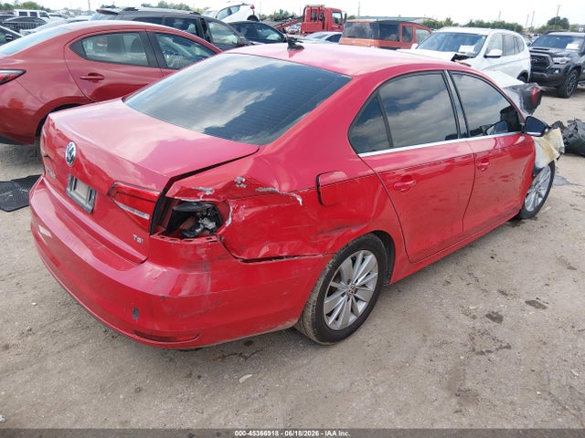 2015 Volkswagen Jetta 1.8t Se მანქანა იყიდება აუქციონზე, vin: 3VWD07AJ9FM286497, აუქციონის ნომერი: 45366918