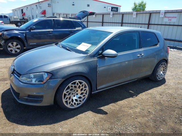 Aukcja sprzedaży 2015 Volkswagen Golf Tsi S 2-door, vin: 3VW817AU3FM078754, numer aukcji: 45366934