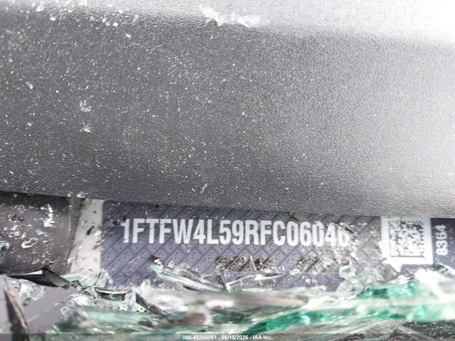 2024 Ford F-150 Tremor მანქანა იყიდება აუქციონზე, vin: 1FTFW4L59RFC06046, აუქციონის ნომერი: 45366961