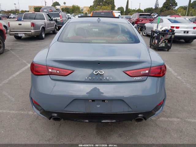 2021 Infiniti Q60 Red Sport 400 მანქანა იყიდება აუქციონზე, vin: JN1FV7LK2MM530246, აუქციონის ნომერი: 45367015