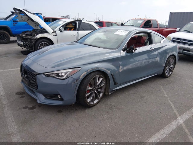 2021 Infiniti Q60 Red Sport 400 მანქანა იყიდება აუქციონზე, vin: JN1FV7LK2MM530246, აუქციონის ნომერი: 45367015