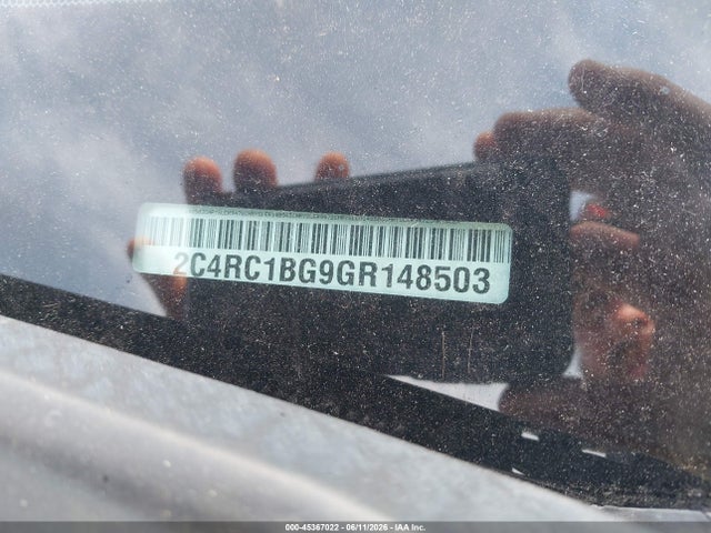 Aukcja sprzedaży 2016 Chrysler Town & Country Touring, vin: 2C4RC1BG9GR148503, numer aukcji: 45367022