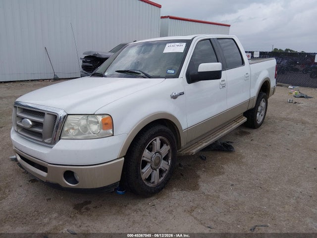 2008 Ford F-150 60th Anniversary/fx2/king Ranch/lariat/xlt მანქანა იყიდება აუქციონზე, vin: 1FTPW12V78KC77708, აუქციონის ნომერი: 45367045