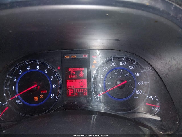 Aukcja sprzedaży 2009 Infiniti Fx35, vin: JNRAS18W89M150537, numer aukcji: 45367076