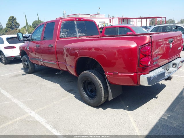 45367096 :رقم المزاد ، 3D7MX48A67G800377 vin ، 2007 Dodge Ram 3500 Slt/sport مزاد بيع