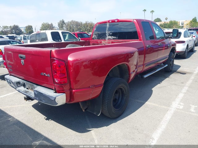 45367096 :رقم المزاد ، 3D7MX48A67G800377 vin ، 2007 Dodge Ram 3500 Slt/sport مزاد بيع