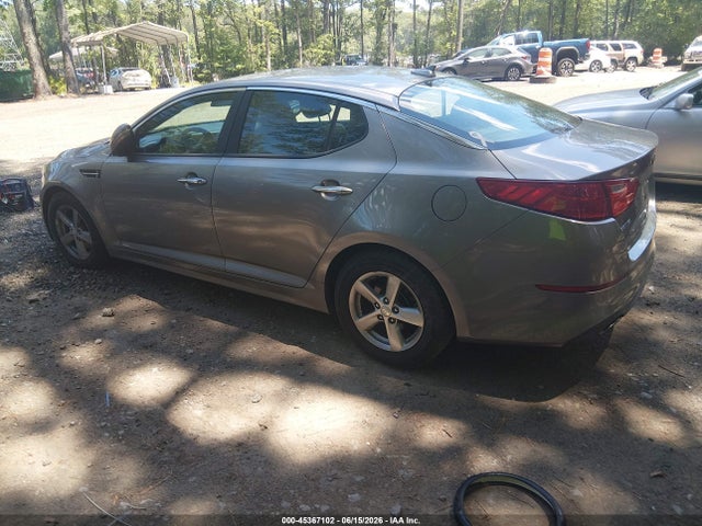2015 Kia Optima Lx მანქანა იყიდება აუქციონზე, vin: 5XXGM4A70FG477248, აუქციონის ნომერი: 45367102