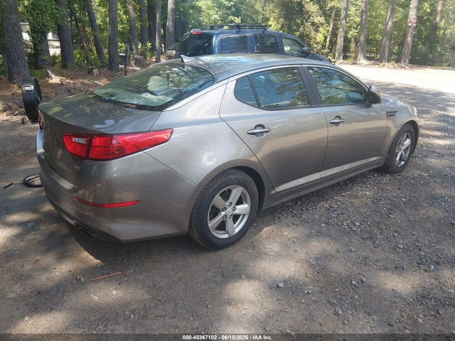 2015 Kia Optima Lx მანქანა იყიდება აუქციონზე, vin: 5XXGM4A70FG477248, აუქციონის ნომერი: 45367102