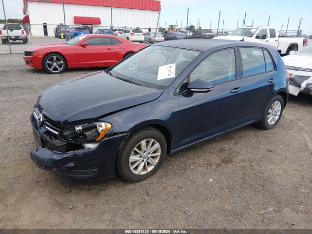 Aukcja sprzedaży 2016 Volkswagen Golf Tsi S 4-door, vin: 3VW217AU4GM062117, numer aukcji: 45367126