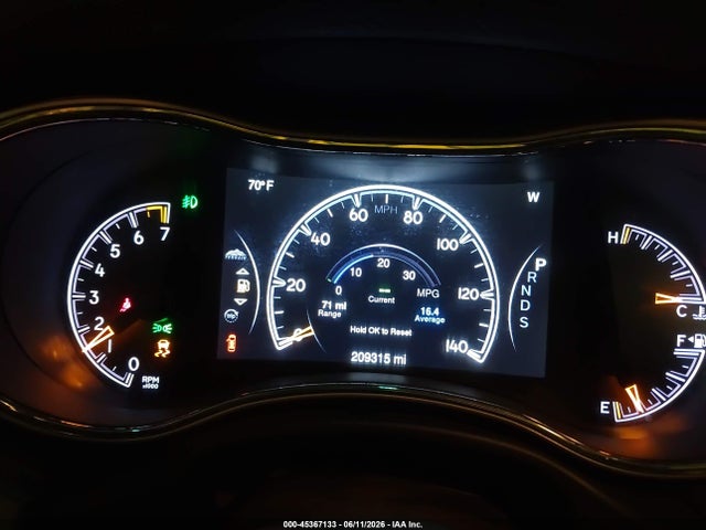 Aukcja sprzedaży 2014 Jeep Grand Cherokee Limited, vin: 1C4RJFBG7EC131000, numer aukcji: 45367133