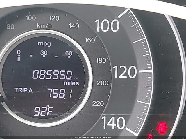 45367135 :رقم المزاد ، 3CZRM3H50CG702049 vin ، 2012 Honda Cr-v Ex مزاد بيع