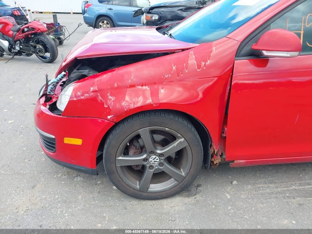2009 Volkswagen Jetta S მანქანა იყიდება აუქციონზე, vin: 3VWHZ71K69M136089, აუქციონის ნომერი: 45367149
