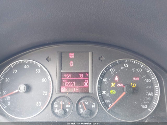 2009 Volkswagen Jetta S მანქანა იყიდება აუქციონზე, vin: 3VWHZ71K69M136089, აუქციონის ნომერი: 45367149