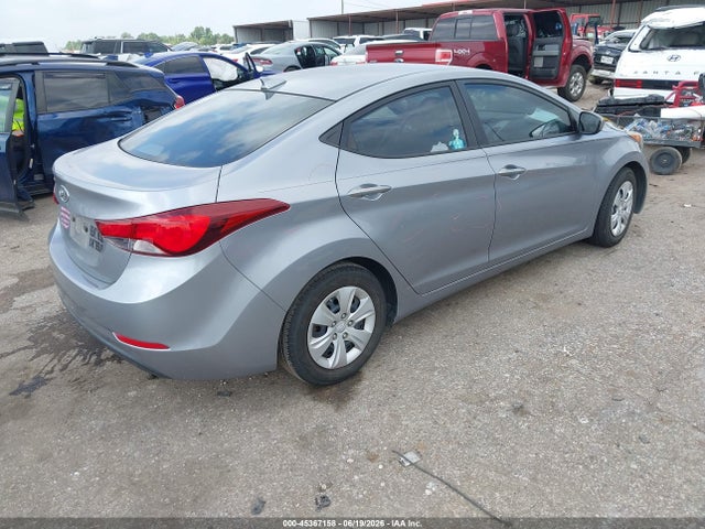 45367158 :رقم المزاد ، 5NPDH4AE9GH784560 vin ، 2016 Hyundai Elantra Se مزاد بيع