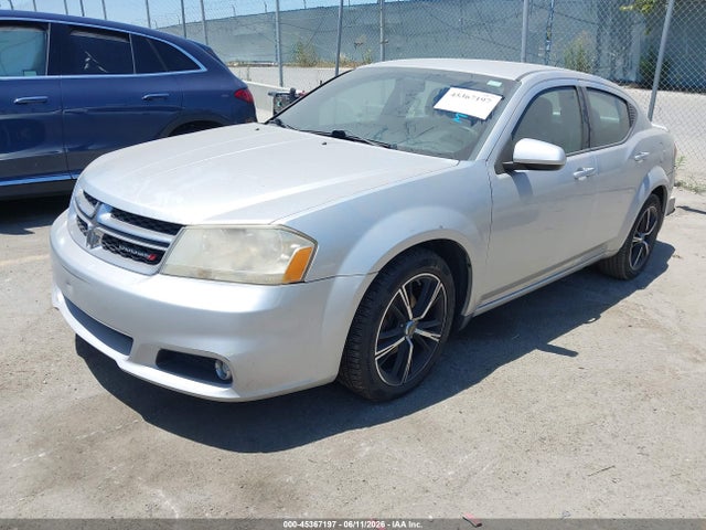 2012 Dodge Avenger Sxt Plus მანქანა იყიდება აუქციონზე, vin: 1C3CDZEG3CN290838, აუქციონის ნომერი: 45367197