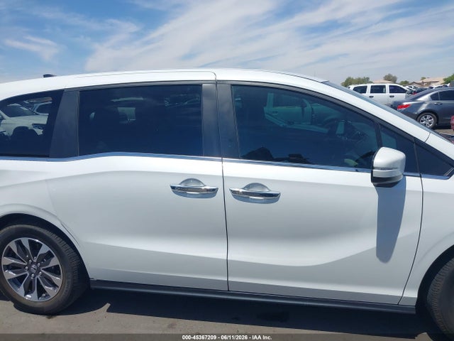 2022 Honda Odyssey Ex-l მანქანა იყიდება აუქციონზე, vin: 5FNRL6H75NB065552, აუქციონის ნომერი: 45367209