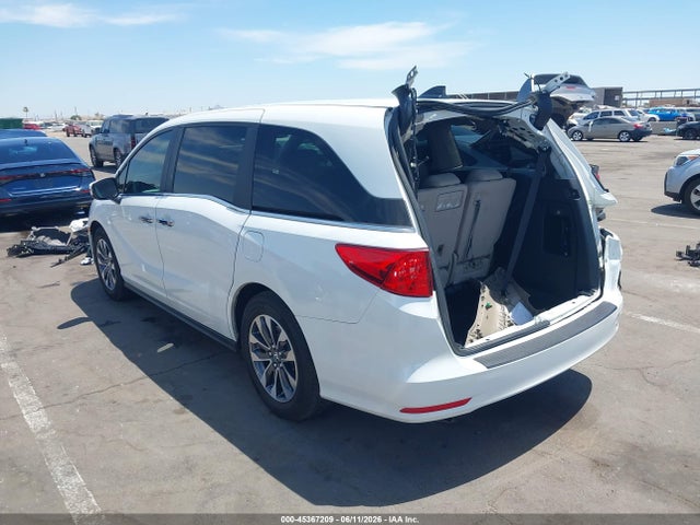 2022 Honda Odyssey Ex-l მანქანა იყიდება აუქციონზე, vin: 5FNRL6H75NB065552, აუქციონის ნომერი: 45367209