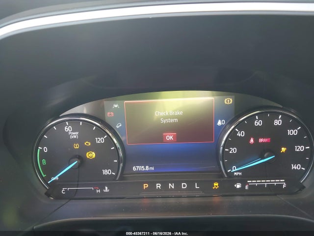 45367211 :رقم المزاد ، 1FMCU0BZ5NUA26506 vin ، 2022 Ford Escape Se Hybrid مزاد بيع