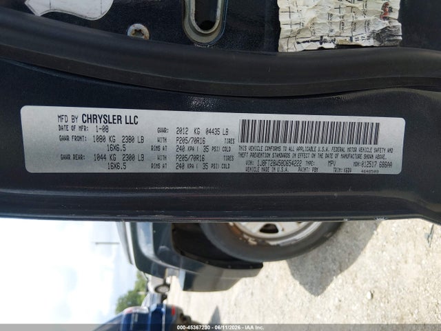45367230 :رقم المزاد ، 1J8FT28W58D654222 vin ، 2008 Jeep Patriot Sport مزاد بيع
