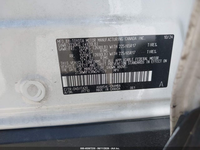 Toyota Rav4 Xle/woodland Edition 2024 2T3RWRFV3RW247129 Image 9