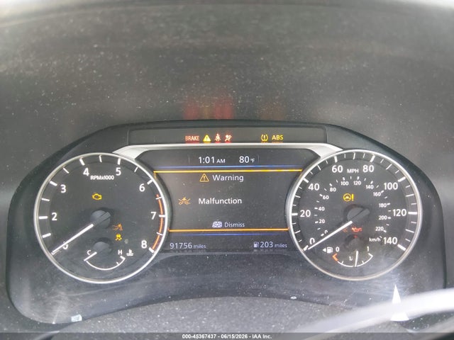 Auction sale of the 2021 Nissan Altima Sr Fwd, vin: 1N4BL4CV4MN412466, lot number: 45367437