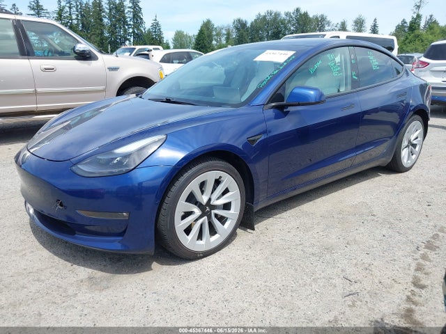 Tesla Model 3 Long Range 2021 5YJ3E1EB9MF868861 Image 2