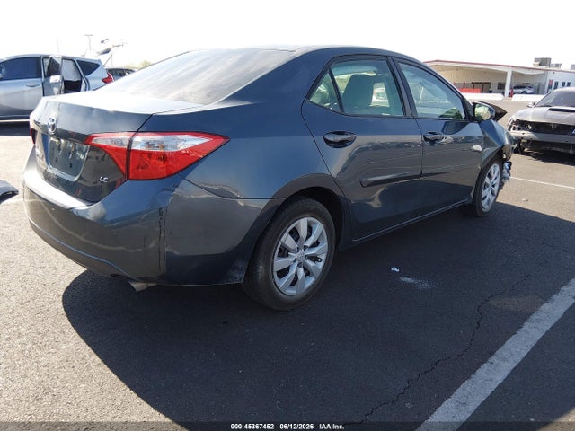 Toyota COROLLA LE 2016 2T1BURHE0GC712199 Image 4