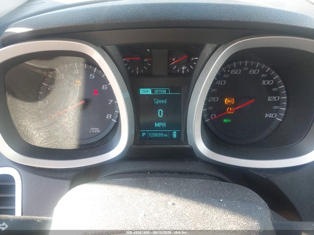 45367485 :رقم المزاد ، 2GNALBEK7F6241580 vin ، 2015 Chevrolet Equinox Lt مزاد بيع