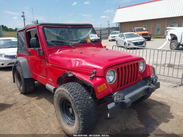 2003 Jeep Wrangler Sport მანქანა იყიდება აუქციონზე, vin: 1J4FA49S33P320082, აუქციონის ნომერი: 45367486