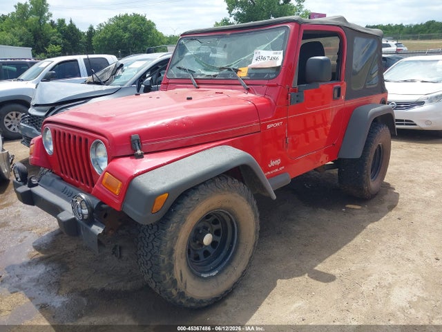 2003 Jeep Wrangler Sport მანქანა იყიდება აუქციონზე, vin: 1J4FA49S33P320082, აუქციონის ნომერი: 45367486