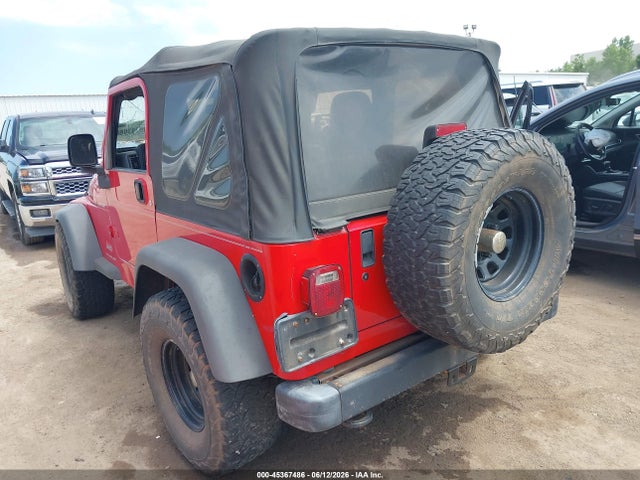 2003 Jeep Wrangler Sport მანქანა იყიდება აუქციონზე, vin: 1J4FA49S33P320082, აუქციონის ნომერი: 45367486