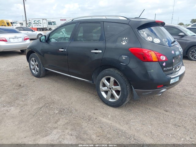 45367488 :رقم المزاد ، JN8AZ18U49W104478 vin ، 2009 Nissan Murano Sl مزاد بيع