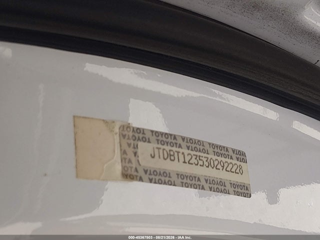 Aukcja sprzedaży 2003 Toyota Echo, vin: JTDBT123530292228, numer aukcji: 45367503