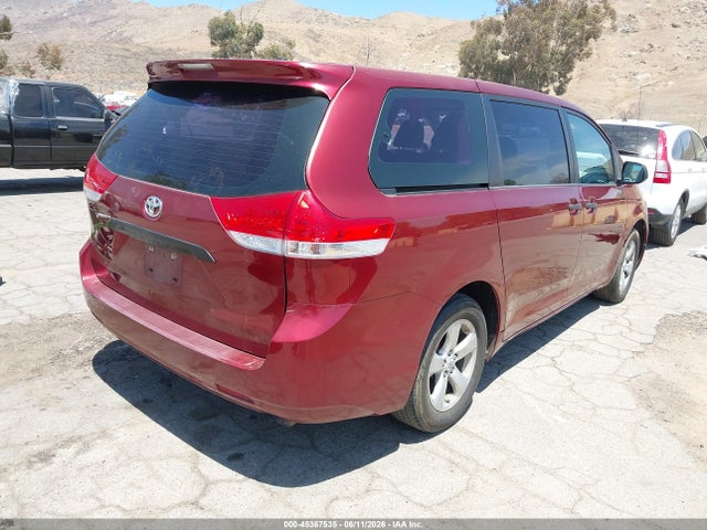 Aukcja sprzedaży 2011 Toyota Sienna, vin: 5TDKA3DC7BS007328, numer aukcji: 45367535