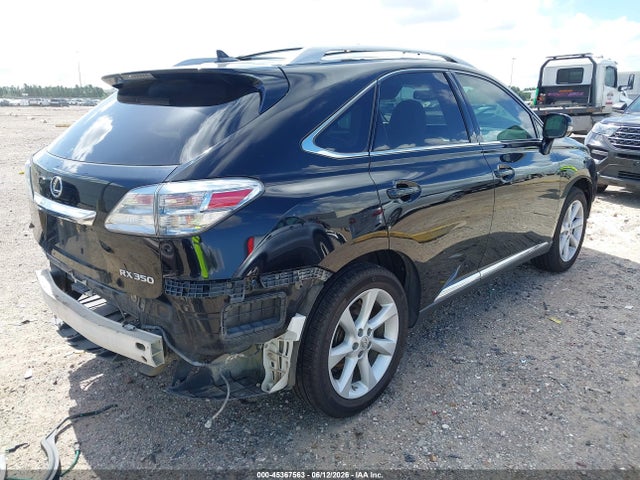 45367563 :رقم المزاد ، 2T2ZK1BA3CC072507 vin ، 2012 Lexus Rx 350 مزاد بيع