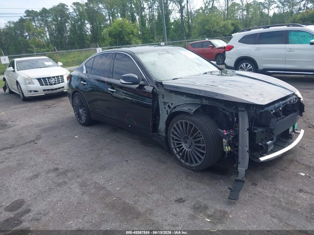 Продаж на аукціоні авто 2019 Infiniti Q50 3.0t Luxe, vin: JN1EV7AP2KM510666, номер лоту: 45367588
