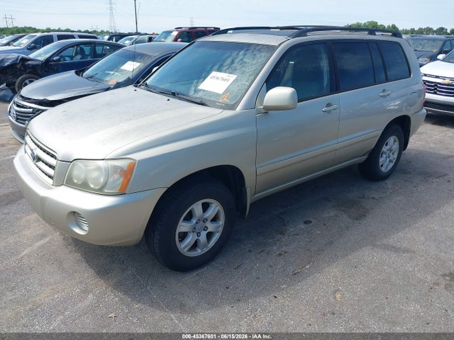 2002 Toyota Highlander V6 მანქანა იყიდება აუქციონზე, vin: JTEHF21AX20094178, აუქციონის ნომერი: 45367601