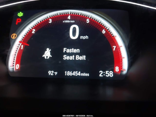 Aukcja sprzedaży 2018 Honda Civic Sport Touring, vin: SHHFK7H9XJU419961, numer aukcji: 45367651