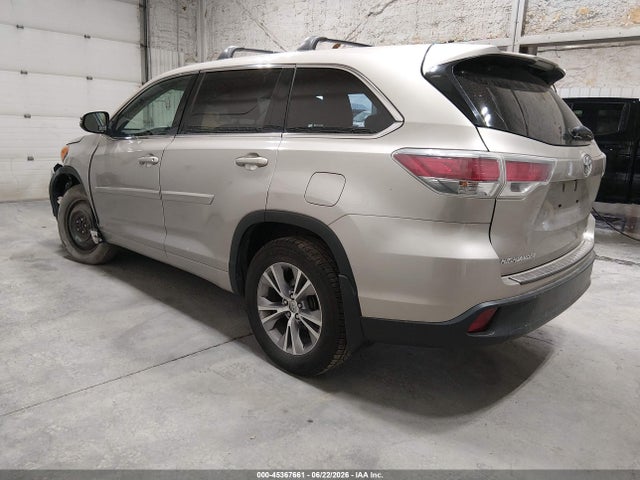 Toyota Highlander Le Plus V6 2015 5TDBKRFHXFS206467 Image 3