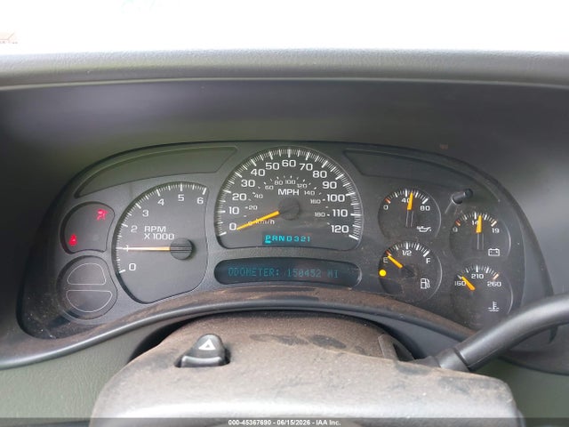 45367690 :رقم المزاد ، 2GCEK19T551206168 vin ، 2005 Chevrolet Silverado 1500 Z71 مزاد بيع