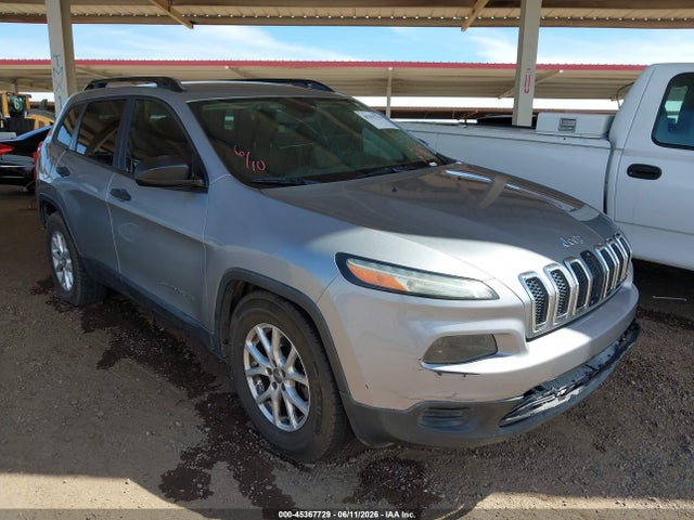 Jeep Cherokee Sport 2016 1C4PJLABXGW113930 головне зображення