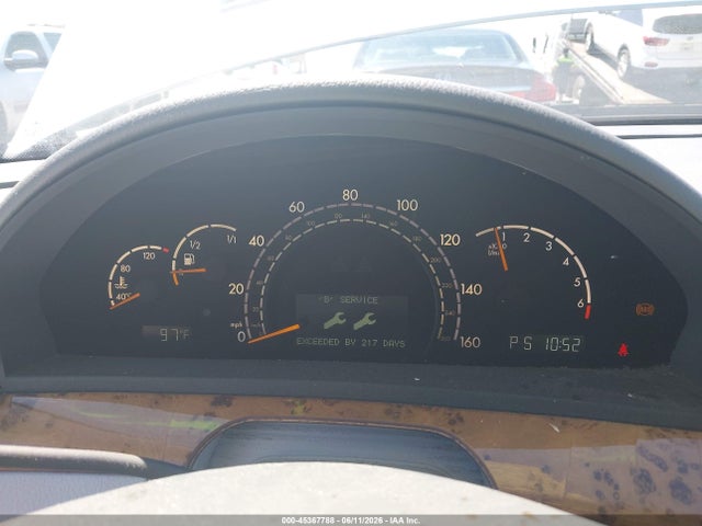 Aukcja sprzedaży 2000 Mercedes-benz S 500, vin: WDBNG75J9YA132271, numer aukcji: 45367788