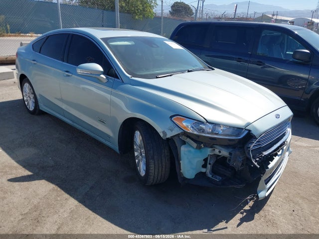 Продаж на аукціоні авто 2013 Ford Fusion Energi Titanium, vin: 3FA6P0SU1DR285843, номер лоту: 45367803