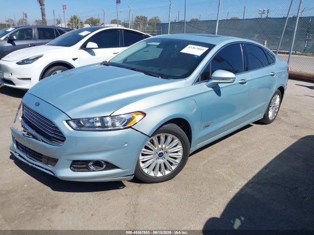 2013 Ford Fusion Energi Titanium მანქანა იყიდება აუქციონზე, vin: 3FA6P0SU1DR285843, აუქციონის ნომერი: 45367803