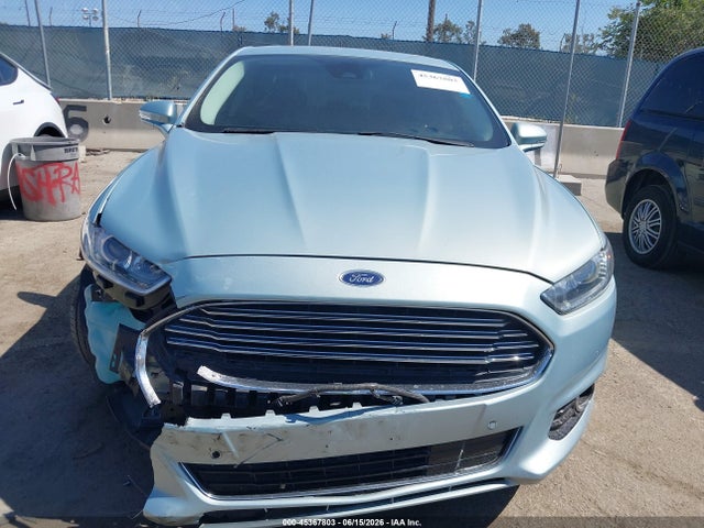 2013 Ford Fusion Energi Titanium მანქანა იყიდება აუქციონზე, vin: 3FA6P0SU1DR285843, აუქციონის ნომერი: 45367803